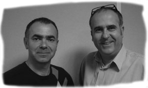 Thierry Guillerot et Jean-Pierre Dhalluin, créateurs de GYR-WAY